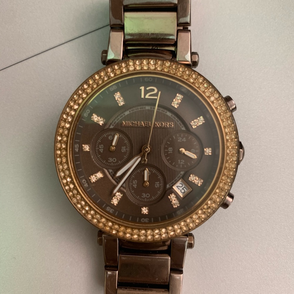 Michael Kors Parker Chronograph bracelet watch